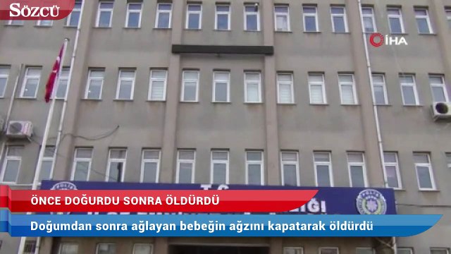 Önce doğurdu, sonra öldürdü, iki gün valizde sakladı