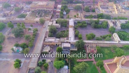 City Palace and Jantar Mantar, Jaipur- spectacular aerial journey