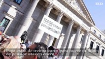 Paga extra de treinta euros para nueve millones de pensionistas en enero