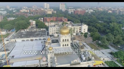 Gurdwara Bangla sahib- View from the top