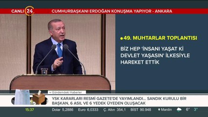 Erdoğan: Gece gündüz çalışmaya devam edeceğiz