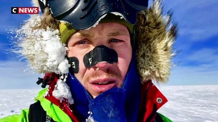 Il traverse l’antarctique seul et sans assistance