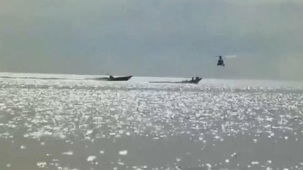 Persecución de película a una narcolancha en Málaga