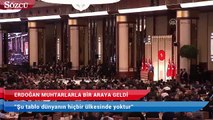 Erdoğan: Şu tablo dünyanın hiçbir ülkesinde yoktur
