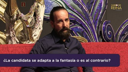 Entrevista a Santi Castro, diseñador del traje de la candidata a Reina del Carnaval de DIARIO DE AVISOS