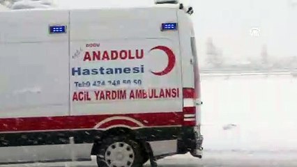 İşçi servisi devrildi: 16 yaralı (2) - ELAZIĞ