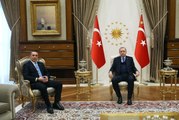 Cumhurbaşkanı Recep Tayyip Erdoğan, Fenerbahçe Başkanı Ali Koç'u Kabul Etti