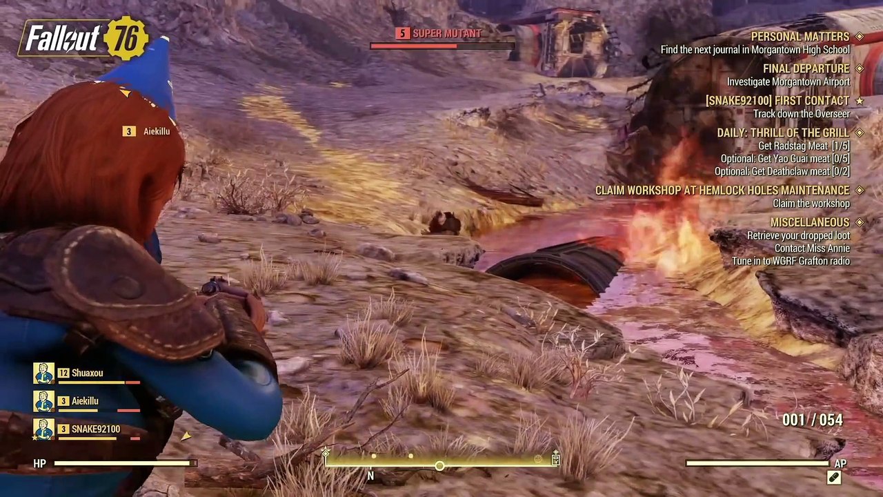 Benjamin Mendy joue à Fallout 76 (feat. Aiekillu et MasterSnakou)