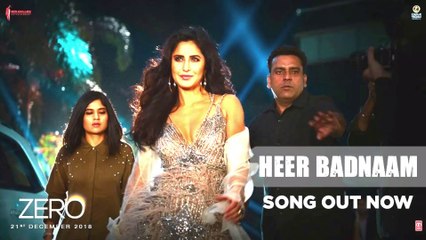 New Songs - Heer Badnaam - HD(Full Songs) - ZERO - Shah Rukh Khan - Katrina Kaif - Anushka Sharma - Tanishk Bagchi - PK hungama mASTI Official Channel