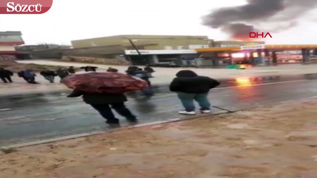 Şanlıurfa’da akaryakıt istasyonunda patlama