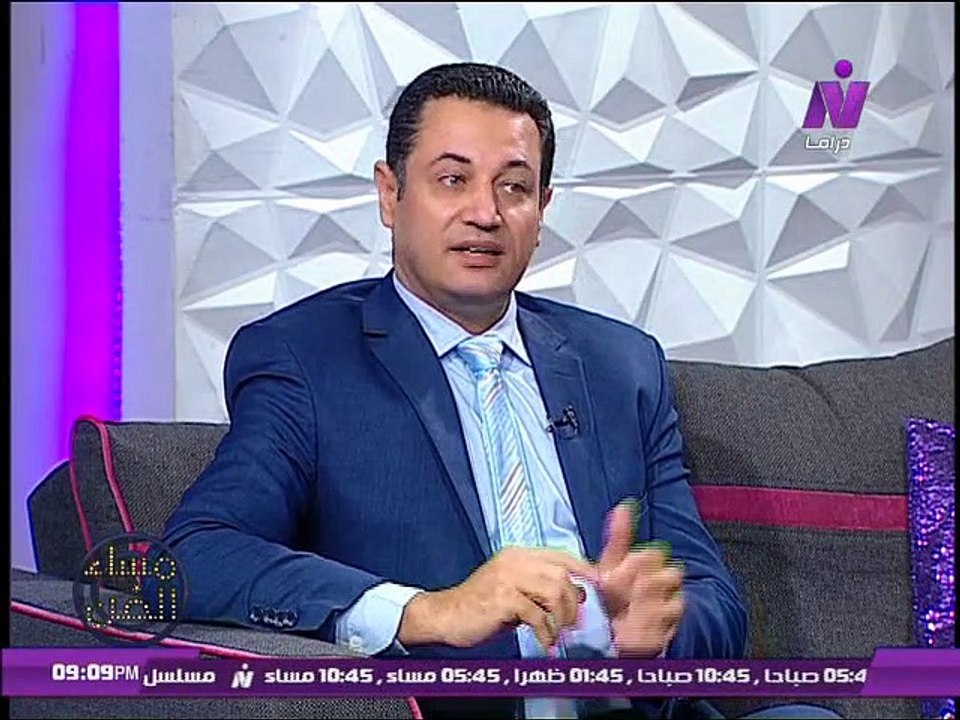 الفنان محمد امين فى مساء الفن مع الاعلاميه سماح عبد الرحمن _