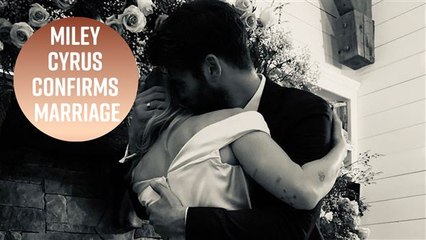 Miley & Liam's wedding pics will make you cry