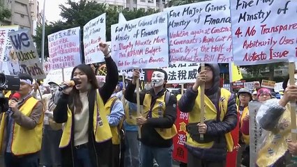 "Желтые жилеты" добрались до Тайваня