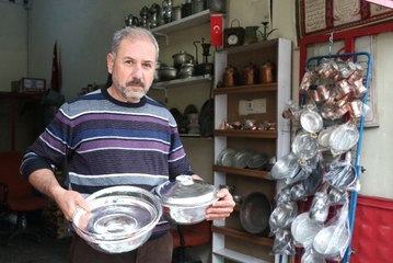 Ömrünün 45 Yılını Kalay Yaparak Geçirdi