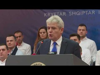 Ahmeti: BDI-ja, thesari i shqiptarëve të Maqedonisë