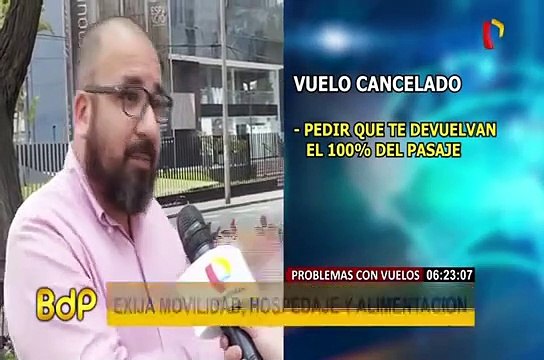 Atención pasajeros: ¿Cuáles son las obligaciones de las aerolíneas si cancelan o retrasan el vuelo?