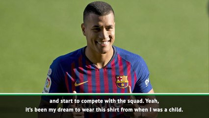 Download Video: Dream come to true to play for Barca - Murillo