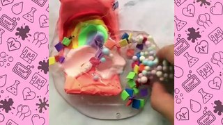 Mixing Random Thing Into Clear Slime | Most Satisfying CLEAR Slime ASMR Compilation 2018