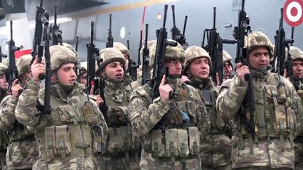 Kars'tan bir tabur komando Şanlıurfa'ya uğurlandı - KARS