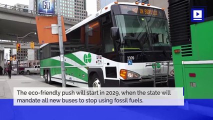 California to Require Zero-Emissions Buses by 2040