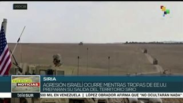 Defensa antiaérea siria repele misiles israelíes contra Damasco