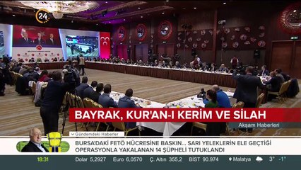 MHP lideri Bahçeli'nin hediyesi Bakan Akar'ın odasında görüntülendi