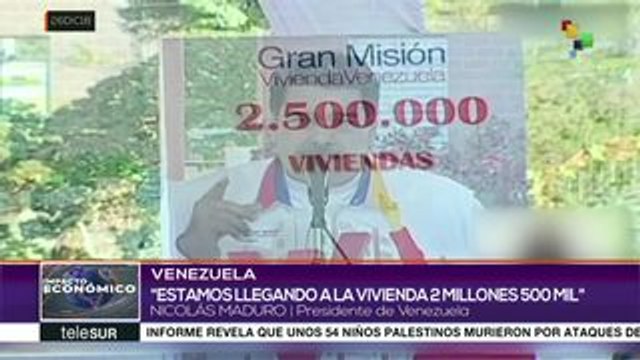 Venezuela: Maduro entrega la vivienda número dos millones 500 mil
