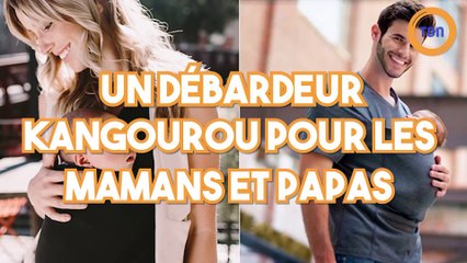 Un débardeur kangourou pour les mamans actives
