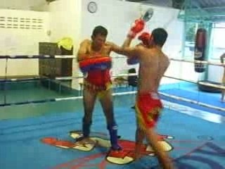 Sudsakorn training pao thai boxing