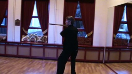 Скачать видео: Tai Chi 30 Sword  'Jian'  Form 'Peter Ralston' performed by Tai Chi teacher Douwe Geluk