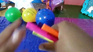 FAZENDO SLIME COM BALÕES -  Vídeo Satisfatório ASMR COMPILATION