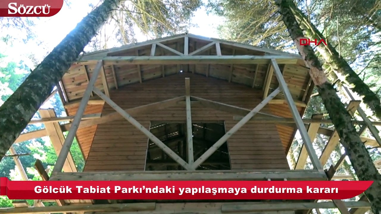 Gölcük Tabiat Parkı’ndaki yapılaşmaya durdurma kararı