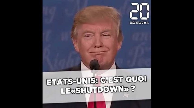 Etats-Unis: C'est quoi le «shutdown» ?