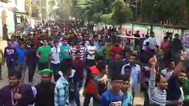 ময়মনসিংহ সদর ৪ আসনে ধানের শীষের প্রচারণায় ময়মনসিংহ মহানগর ছাত্রদল