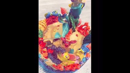 عقيل الرئيسي يفاجئ فرح الهادي بهدايا دزني شوفوا رد فعلها