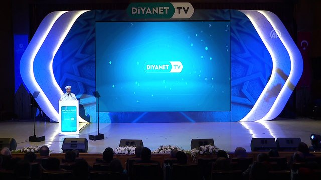 Diyanet İşleri Başkanı Erbaş, Diyanet TV tanıtım programına katıldı (2) - ANKARA