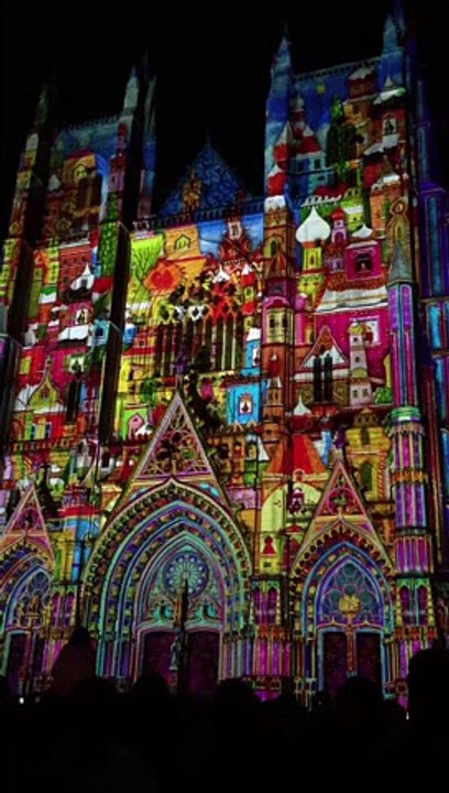 SPECTACLE LUCIA. CATHEDRALE DE NANTES