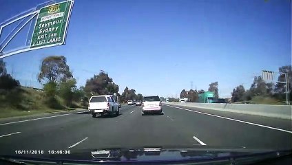 Disgruntled Drivers Swerve on Highway