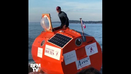 Un Français tente de traverser l’Atlantique à bord d'un tonneau