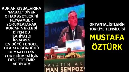 Ağzı Bozuk ilahiyatçı Mustafa Öztürk cemaatleri tehdit ediyor