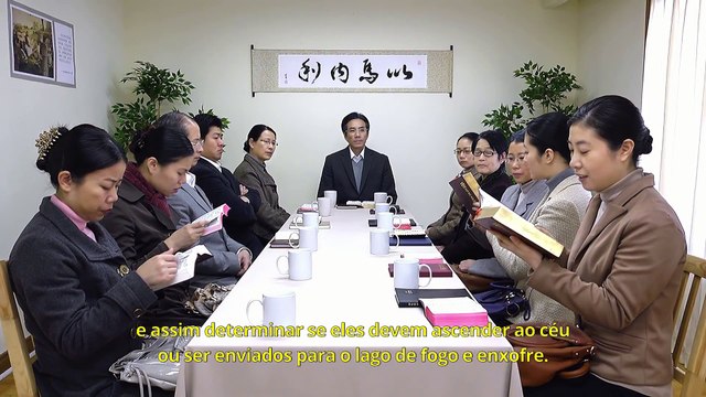 Filme evangélico Peguei o último trem Trecho 3 – O juízo diante do grande trono branco começou