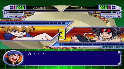 Beyblade 2002 PSOne - Max VS Ray Parte 2