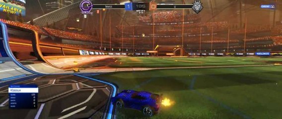 Klassux stays up forever to air dribble into a beautiful backboard double touch