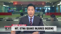 28 injured, 600 displaced in Mt. Etna earthquake