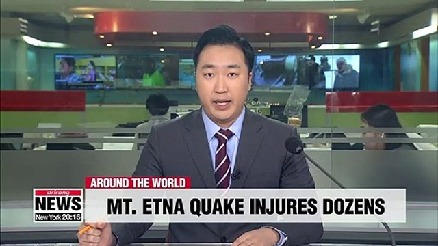 28 injured, 600 displaced in Mt. Etna earthquake