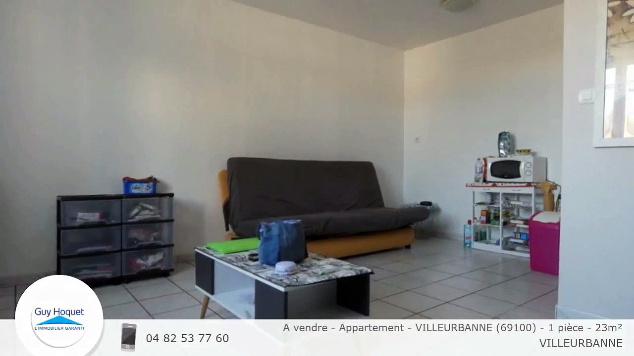 A vendre - Appartement - VILLEURBANNE (69100) - 1 pièce - 23m²