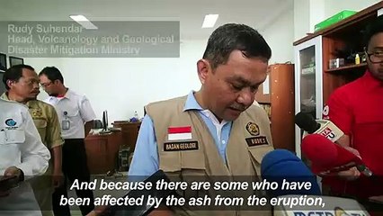 Indonesia hikes danger level for deadly tsunami volcano