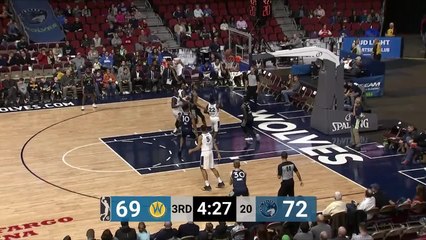 William Lee (15 points) Highlights vs. Santa Cruz Warriors