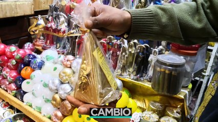 Rituales de año nuevo en Mercado Sonora