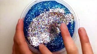 Glitter Slime ASMR 2018 || The Most Satisfying Glitter Slime Mixing you EVER Seen #325